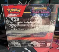 🔥Pokemon Phantasmal Flames Booster Box (36 packs) Sealed🔥PLASTIC CASE INCLUDED - Image 2