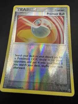 Pokemon TCG Premier Ball Reverse Holo 91/100 Stormfront Vintage 2008 - HP - Image 4