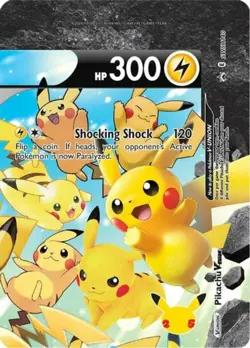 Lightly Played Pikachu V-Union - SWSH140 - SWSH Black Star Promos Pokemon SWSH B - Image 1