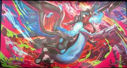 Pokemon Mega Charizard X UPC Playmat Phantasmal Flames Ultra Premium Play Mat - Image 1