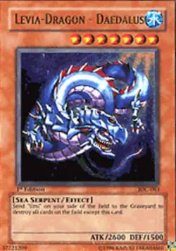 Yugioh! LP Levia-Dragon - Daedalus - IOC-083 - Ultra Rare - Unlimited Edition Li - Image 1