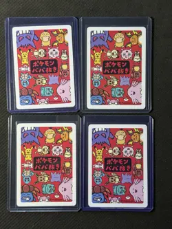 Pokemon 4x cards Old Main Deck 1st edition Charmander JAPANESE Non Holo NM - Image 2