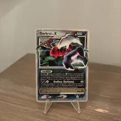 Pokemon TCG Darkrai LV.X Holo Rare Card 104/106 Great Encounters Series - Image 1