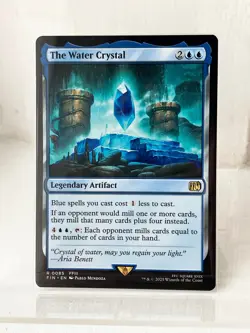The Water Crystal 0085 (Non-Foil) Card FIN Magic MtG Final Fantasy FFIII - Image 1