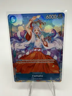 Yamato (Alt Art) OP13-054 SR Carrying on His Will - ONE PIECE Card Game ENGLISH - Image 1