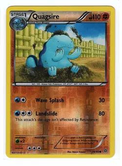 Quagsire 39/98 XY - Ancient Origins Reverse Holo - Pokemon Card NM - Image 1