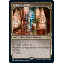 XANDER'S LOUNGE (SHOWCASE) Streets Of New Capenna SNC Magic MTG MINT CARD - Image 1