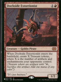 Dockside Extortionist 107 Non-Foil NM MTG The List Reprints Magic - Image 1