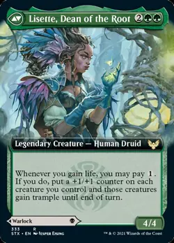 Valentin Dean of the Vein Lisette Dean of the Root Extended FOIL Strixhaven NM - Image 2