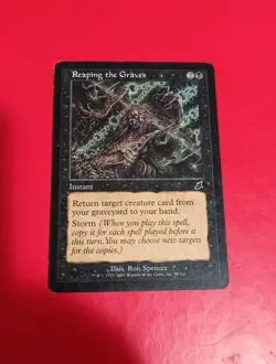 Mietere le Tombe / Reaping the Graves - Flagello - MTG Magic - Comune - Inglese - Image 1