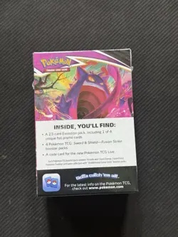 Pokemon Fusion Strike Build and Battle Kit 4 booster packs Prerelease tcg NEW - Image 3