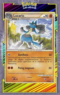 🌈Lucario - HS02:Dechainement - 19/95 - Carte Pokemon Francaise - Image 1