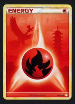 Fire Energy 116/123 HeartGold SoulSilver Pokemon TCG - Image 1