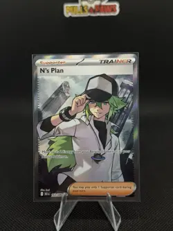 N's Plan 163/086 - Pokemon TCG - Black Bolt - Image 1