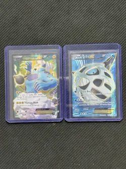 Pokemon Thundurus ex 98/108 Glalie ex 155/162 LP Roaring Skies BREAKpoint XY - Image 1