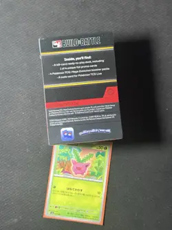 Pokemon Mega Evolution Build and Battle prerelease kit Sealed 4 boosters tcg - Image 3