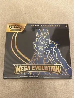 Pokemon TCG Mega Evolution Lucario Elite Trainer Box ETB - Brand New Sealed - Image 1
