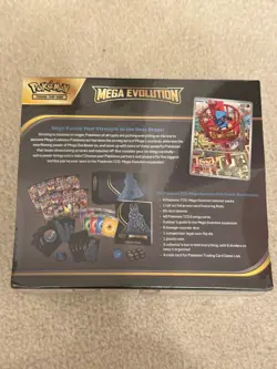 Pokemon TCG Mega Evolution Lucario Elite Trainer Box ETB - Brand New Sealed - Image 2