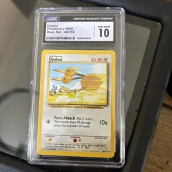 Pokemon Doduo Base Set 48/102 - Image 1