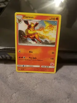 Pokemon Tcg - Flareon - #44 Charizard Stamped SM186 Battle Academy Regular - Image 1