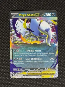 Pokemon TCG MEGA ABSOL EX 086/132 Mega Evolution Double Rare - Image 1