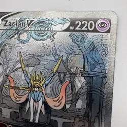 Pokemon TCG Zacian V GG48/GG70 SWSH Crown Zenith Galarian Gallery NM - Image 4