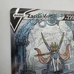 Pokemon TCG Zacian V GG48/GG70 SWSH Crown Zenith Galarian Gallery NM - Image 5