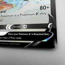 Pokemon TCG Eevee V 108/159 SWSH Crown Zenith Ultra Rare NM - Image 3