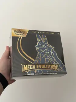 Pokemon TCG: Mega Evolution Lucario Elite Trainer Box ETB (BRAND NEW SEALED) - Image 1