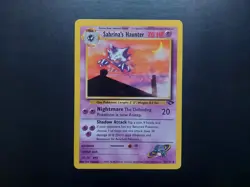 Pokemon - Sabrina's Haunter 55/132 Uncommon Gym Challenge - Image 1