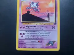 Pokemon - Sabrina's Haunter 55/132 Uncommon Gym Challenge - Image 3