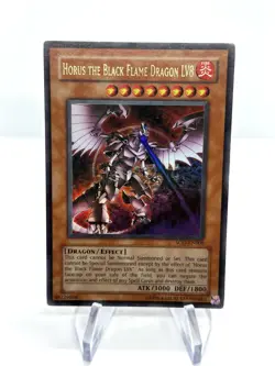 Horus The Black Flame Dragon LV8 - SOD-EN008 - VLP - Holo Bleed - Yu-Gi-Oh! - Image 2
