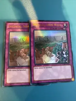 2x Imperial Iron Wall LCJW-EN298 Legendary Collection 4: Joey's World-1st - Image 1