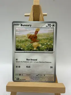 Buneary 083/094 Phantasmal Flames Regular Common Pokemon 2025 TCG Card NM - Image 1