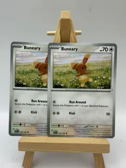 Buneary 083/094 Phantasmal Flames Regular Common Pokemon 2025 TCG Card NM - Image 2