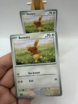 Buneary 083/094 Phantasmal Flames Regular Common Pokemon 2025 TCG Card NM - Image 3