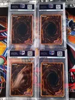 PSA 8 Set Yugioh Collector Tins Promo Cards CT1-EN001 /02/03/05 Limited Edition - Image 2