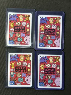 Pokemon 4x cards Old Main Deck 1st edition Bulbasaur JAPANESE Non Holo NM - Image 2