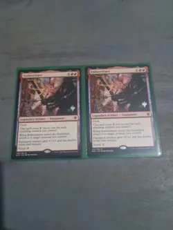 Embercleave X2 Mythic Throne of Eldraine Rare Magic the Gathering Card NM - Image 1