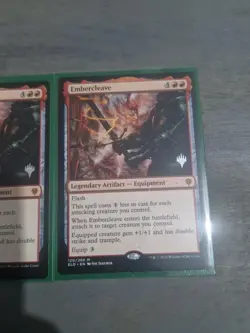 Embercleave X2 Mythic Throne of Eldraine Rare Magic the Gathering Card NM - Image 3
