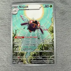 Ninjask 137/132 Me01: Mega Evolution Holo Pokemon Card TCG - Image 1