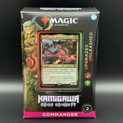 Kamigawa: Neon Dynasty Commander Deck - Upgrades Unleashed MTG Brand New Sealed 195166105352 - Image 1