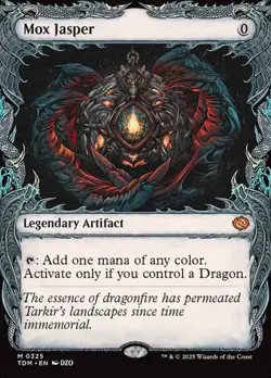 Mox Jasper - Showcase TDM NM MTG - Image 1