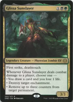 Glissa Sunslayer R Phyrexia: All Will Be One 202 - LP MTG - Image 1