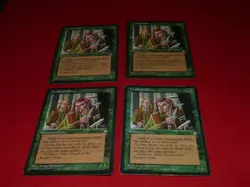 Magic the Gathering: Ice Age: Fyndhorn Elves x4 - Image 1