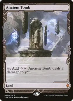 Ancient Tomb Zendikar Rising Expeditions NM MTG - Image 1