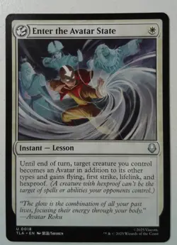 Enter the Avatar State *Uncommon* Magic MtG x1 Avatar: The Last Airbender - Image 1