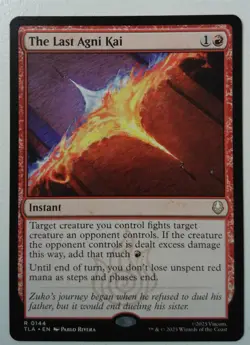 The Last Agni Kai *Rare* Magic MtG x1 Avatar: The Last Airbender - Image 1