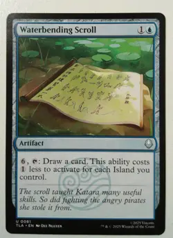 Waterbending Scroll *Uncommon* Magic MtG x1 Avatar: The Last Airbender - Image 1