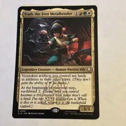 Toph, The First Metal Bender Avatar The Last Airbender MTG Magic NM Regular - Image 1